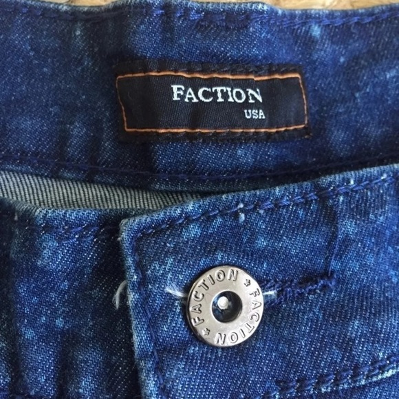 New Faction mens distressed jeans 34 - Picture 4 of 8